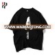 Men's 100% cotton t-shirt custom black t shirt with logo printing cheap wholesale elastic blank tshirt design